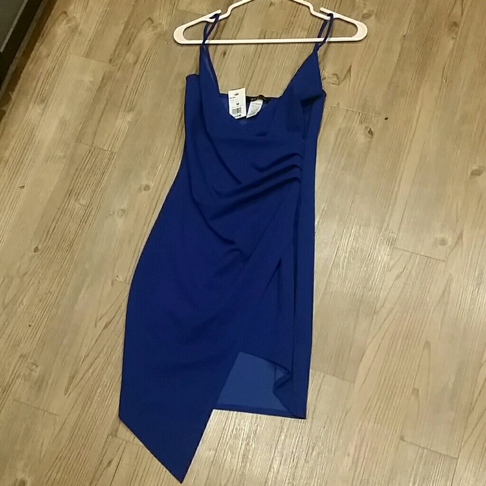 Royal blue dress